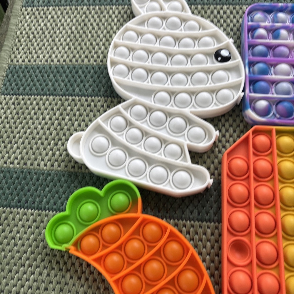 Pop It Lot Sensory Toy Lot of 31 Fidget Pop It Stress Relief Assorted - Picture 5 of 8